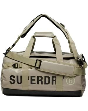 Superdry Tarp Barrel 37L - Mettallic
