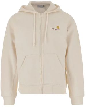Carhartt Hooded American Script Jacket - Weiß