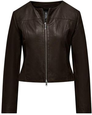 Bomboogie Leather Jackets - Black