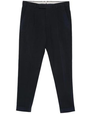 PT Torino Broeken ,Blauw ,Katoen Rebel Pleated Broeken