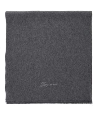 Jacquemus Winter Scarves - Black
