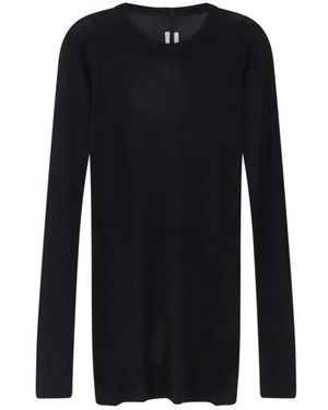 Rick Owens Long Sleeve T-Shirts - Black