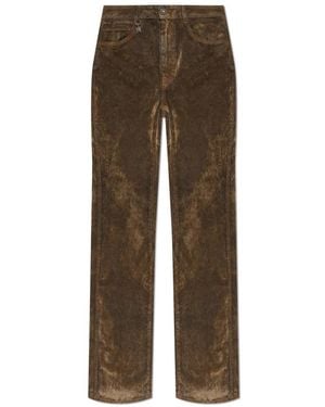 Amiri Straight Trousers - Marrón