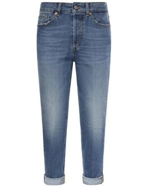 Dondup Cropped Jeans - Blue
