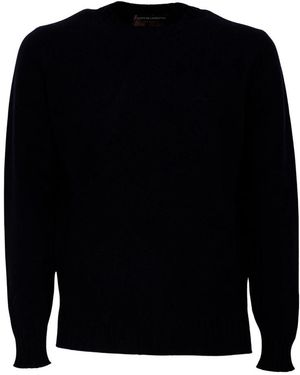 FILIPPO DE LAURENTIIS Round-Neck Knitwear - Black