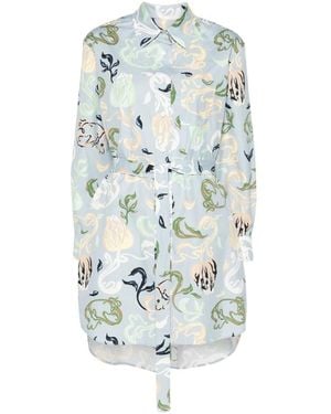 Lanvin Shirt Dresses - Blue