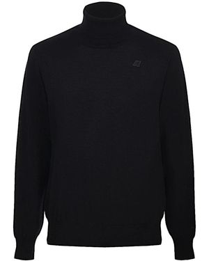 K-Way Dolcevita Henry Merino - Schwarz