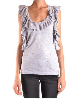 DSquared² Sleeveless Tops - Grey