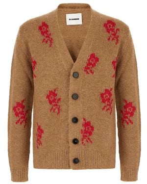 Jil Sander Cardigans - Orange