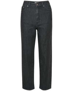 Gestuz Straight Jeans - Gris