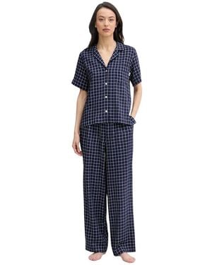 DKNY Pyjamaset Met Twee Delen - Blauw