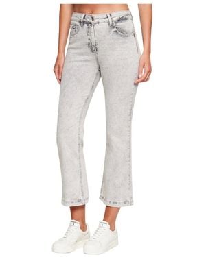 Patrizia Pepe Cropped Jeans - Grey
