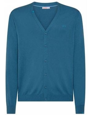 Sun 68 Cardigans - Blue
