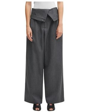 JW Anderson Wide Trousers - Negro