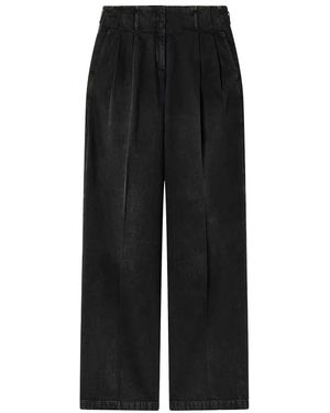 Golden Goose Wide Trousers - Black