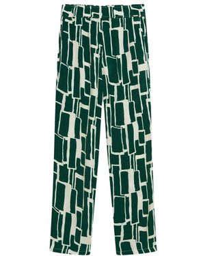 Cinque Wide Trousers - Green