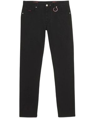 Tramarossa Michelangelo Slim Rechte Jeans - Zwart