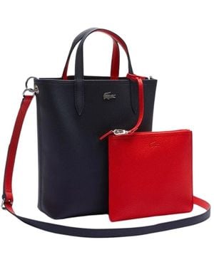 Lacoste Tote Bags - Red