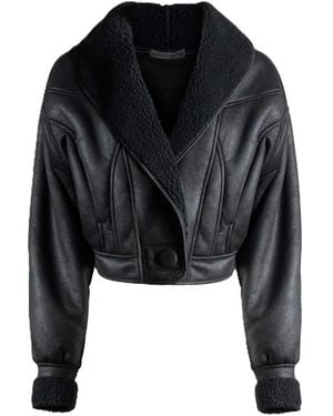 Nineminutes Faux Fur & Shearling Jackets - Nero