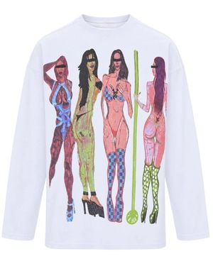 PDF Long Sleeve Tops - Blanco