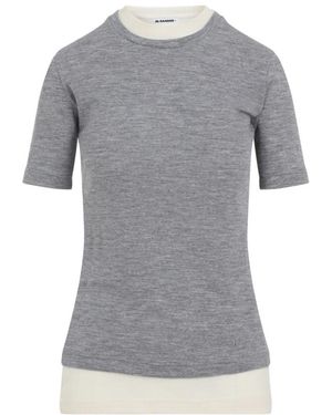 Jil Sander T-Shirts - Grigio
