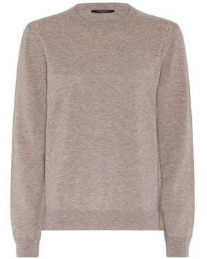 Bruuns Bazaar Round-Neck Knitwear - Marrone