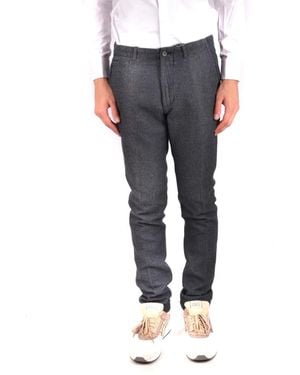 Daniele Alessandrini Slim-Fit Trousers - Grey