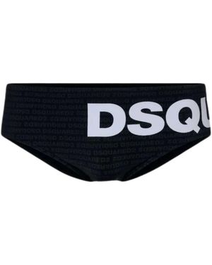 DSquared² Zwarte Zee Brief Zwemkleding