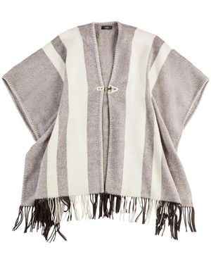 Fay Ponchos - Grey