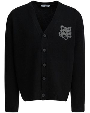 Maison Kitsuné Cardigans - Black