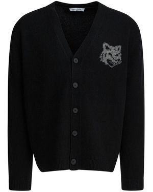 Maison Kitsuné Cardigans - Black