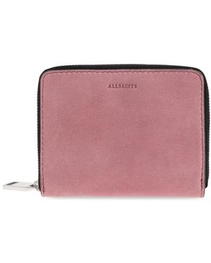AllSaints Lena Hex Wallet - Pink