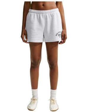 Nike Studio Fleece Medium Weight Shorts - Wit