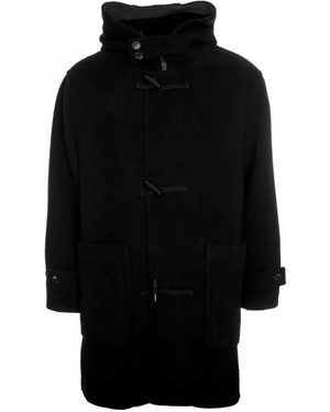 Closed Jassen ,Zwart ,Wol Dufflecoat