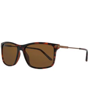 Timberland Occhiali da sole in metallo grigio filtro uv 3 - Marrone