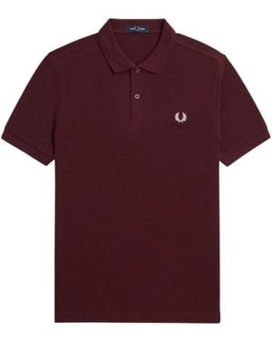 Fred Perry M6000Fp Plain Polo - Lila