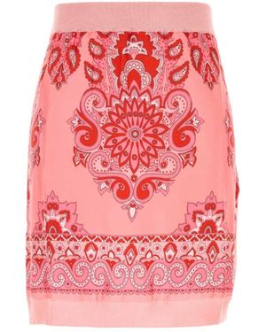 Etro Short Skirts - Pink