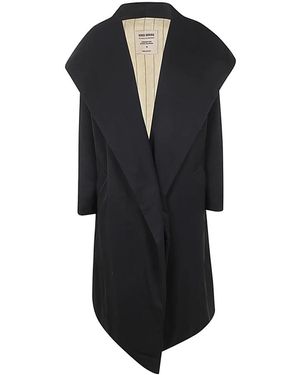 Uma Wang Single-Breasted Coats - Negro