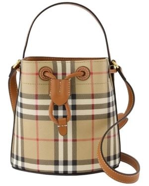 Burberry Bucket Bags - Natural