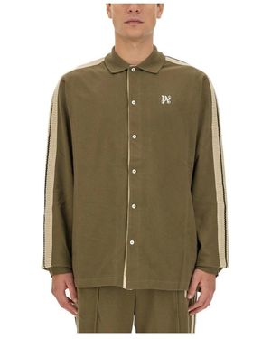 Palm Angels Casual Shirts - Green