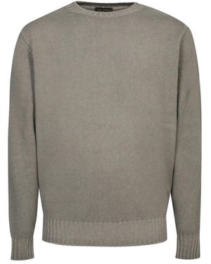 Dell'Oglio Round-Neck Knitwear - Grey