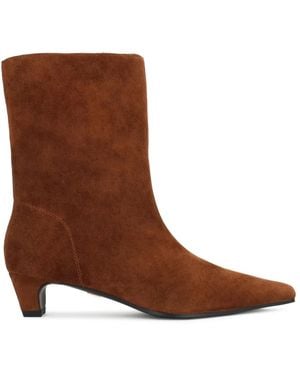 Kazar Elegante Enkellaarsjes - Bruin