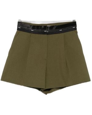 MSGM Short Shorts - Verde