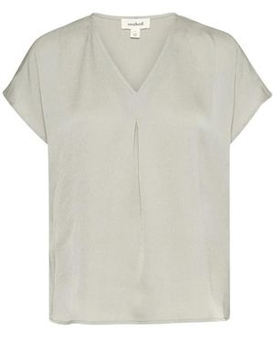 Soaked In Luxury Blouses - White
