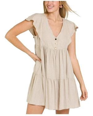 Naf Naf Casual Dresses - Natural