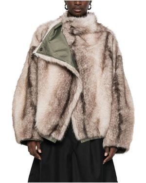 Frankie Shop Jassen ,Groen ,Faux Fur & Shearling Jassen