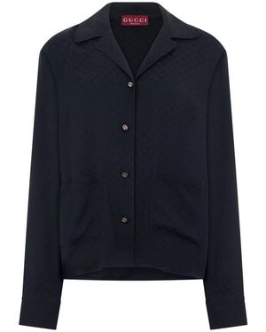 Gucci Blouses &Amp; Hemden - Blauw