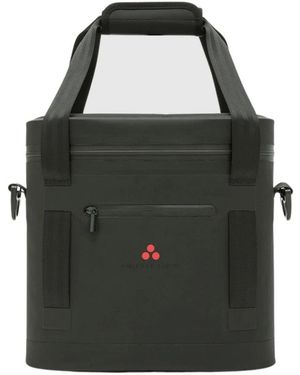 Peuterey Schwarze technische stoffpicknicktasche