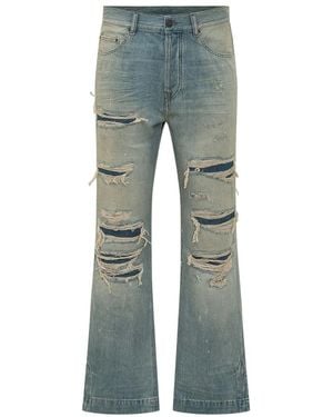 Amiri Straight Flare Jeans - Blauw