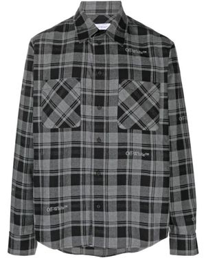 Off-White c/o Virgil Abloh Casual Shirts - Gris